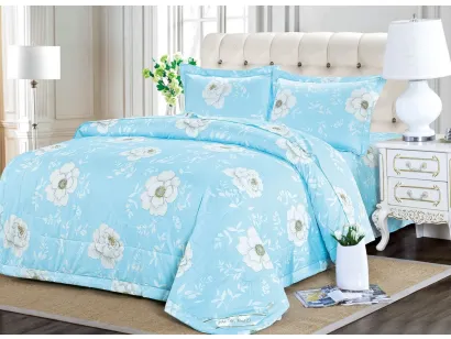 Комплект с одеялом Sofi de Marko полутораспальный Циния, голубой